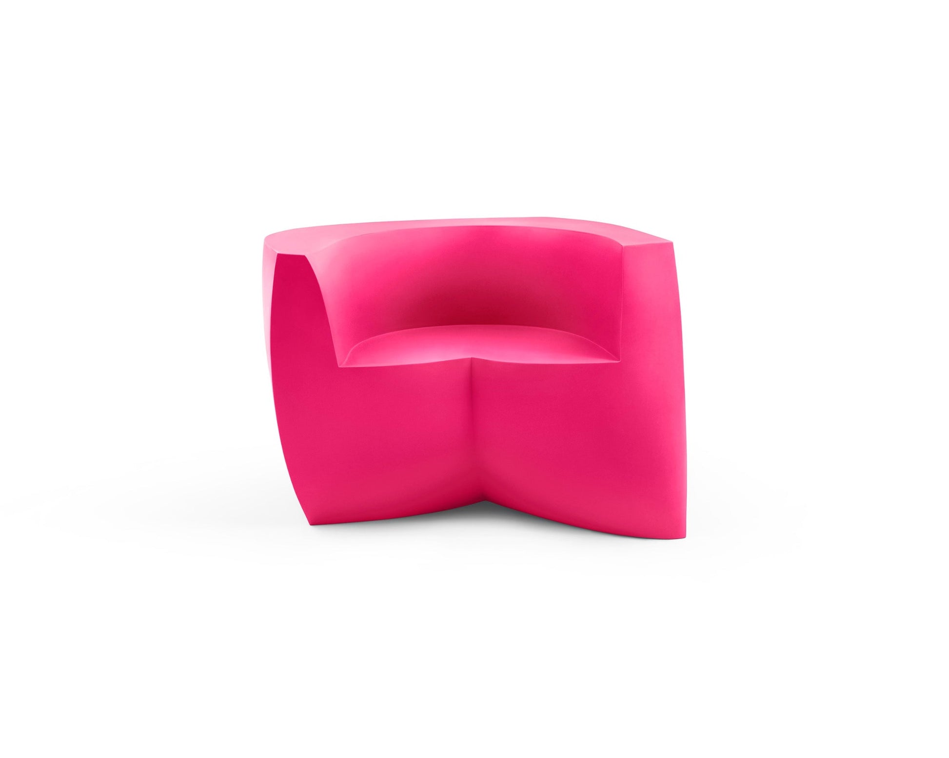 Gehry Easy Chair, Magenta
