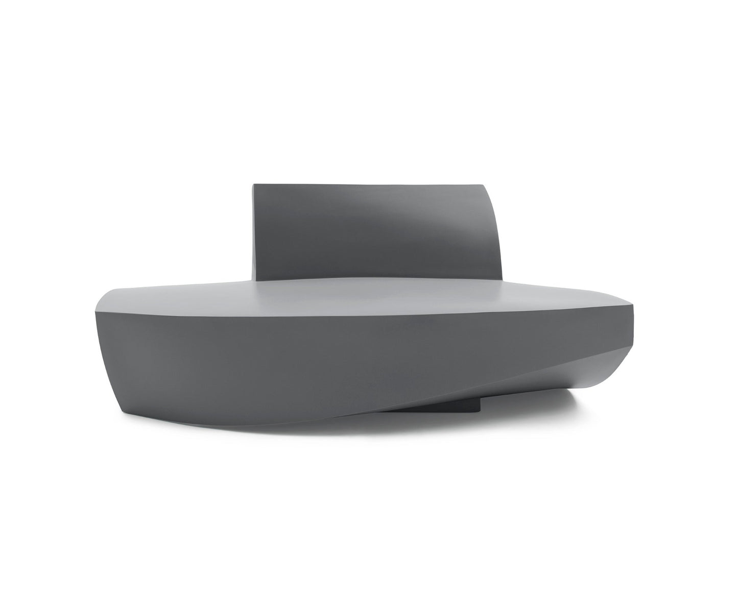 Gehry Sofa, Silver